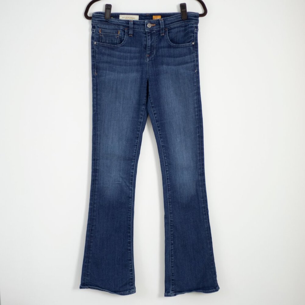 Anthropologie Pilcro and the Letterpress "Stet" Bootcut Jeans Dark Wash Size 8